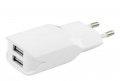 Usb Power Supplies - Home Charger 2 4a Usb Charger With Euro Plug 2xusb Input 2 4a
